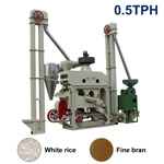 XCT500X Automatic Mini Rice Mill Plant (Fine Bran)