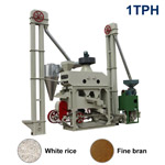 XCT1000X Automatic Mini Rice Mill Plant (Fine Bran)